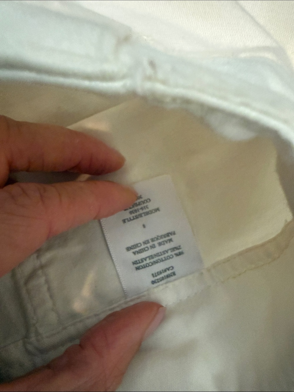Joie White High-Rise Wide Leg Pants - Picture 4 of 6